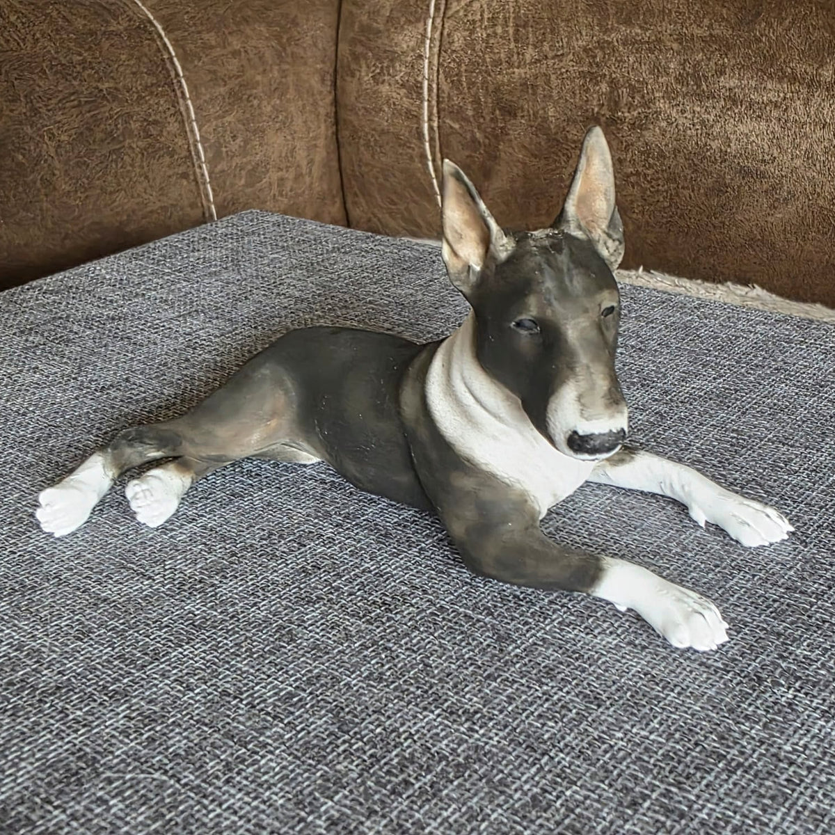 Example painted English Bull Terrier 3D pet model